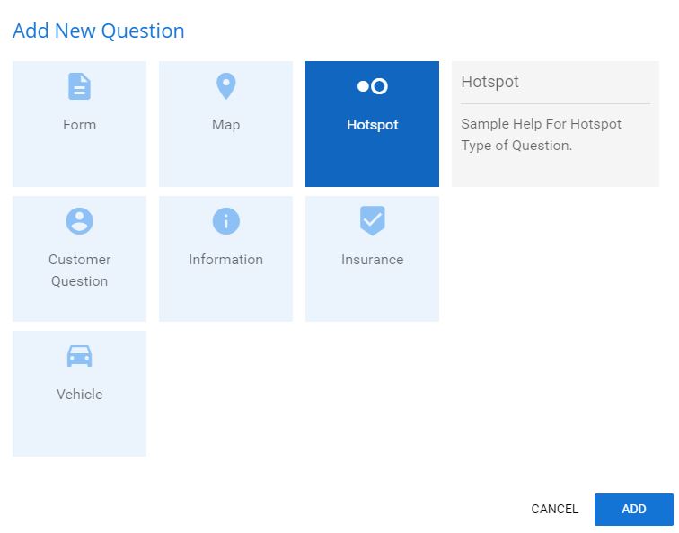 What are Hot Spot Questions